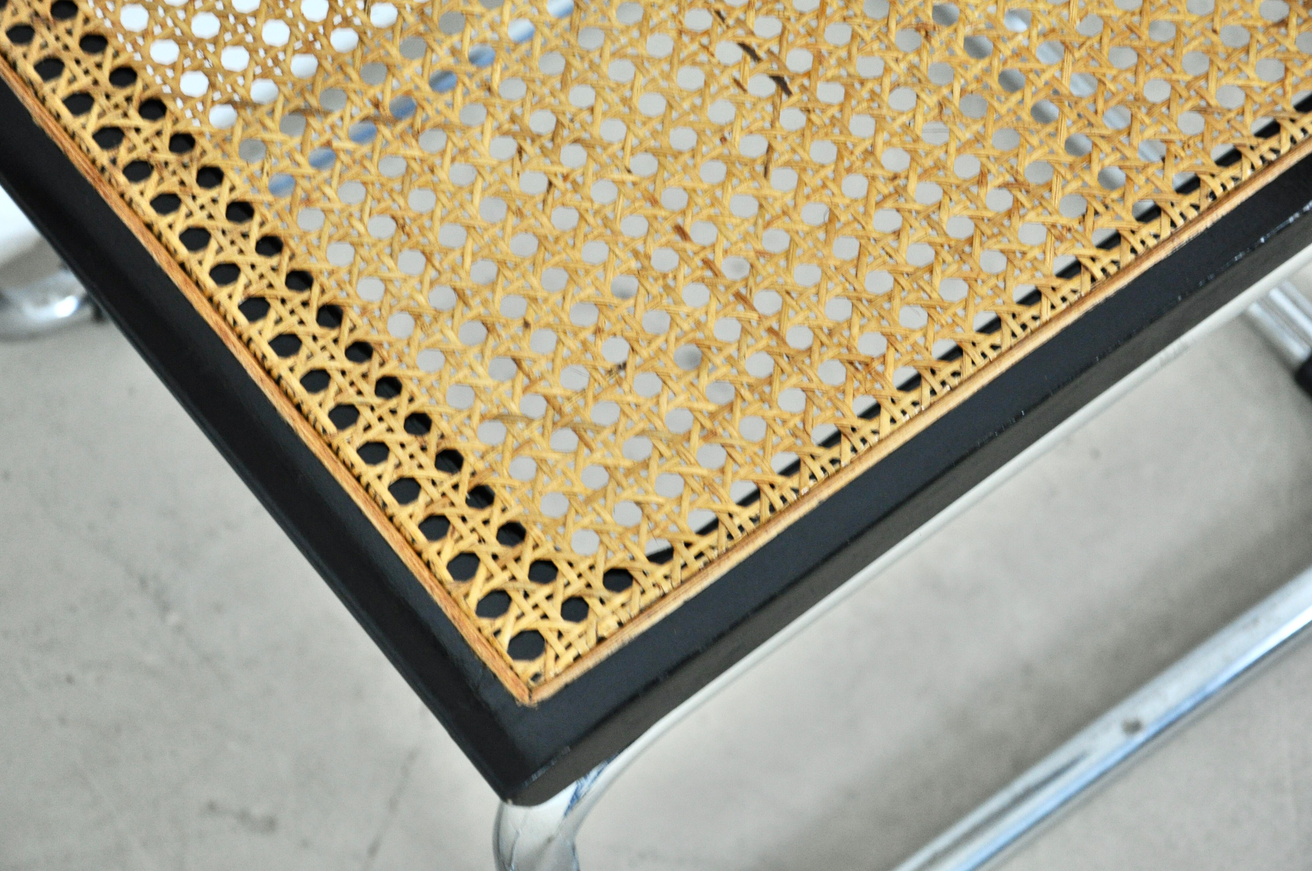 Series of 4 chairs B32 by Marcel Breuer