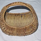 Small wicker banana basket