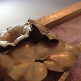 Big gold art deco mirror 69x85cm