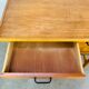 1950s wooden desk reconstruction, vintage