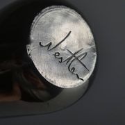 Early pewter vase by german designer Rolf Nestler 1998s