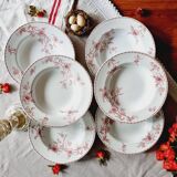 Set of 6 soup plates KG Lunéville Hollandais