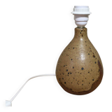 Glazed stoneware lamp base