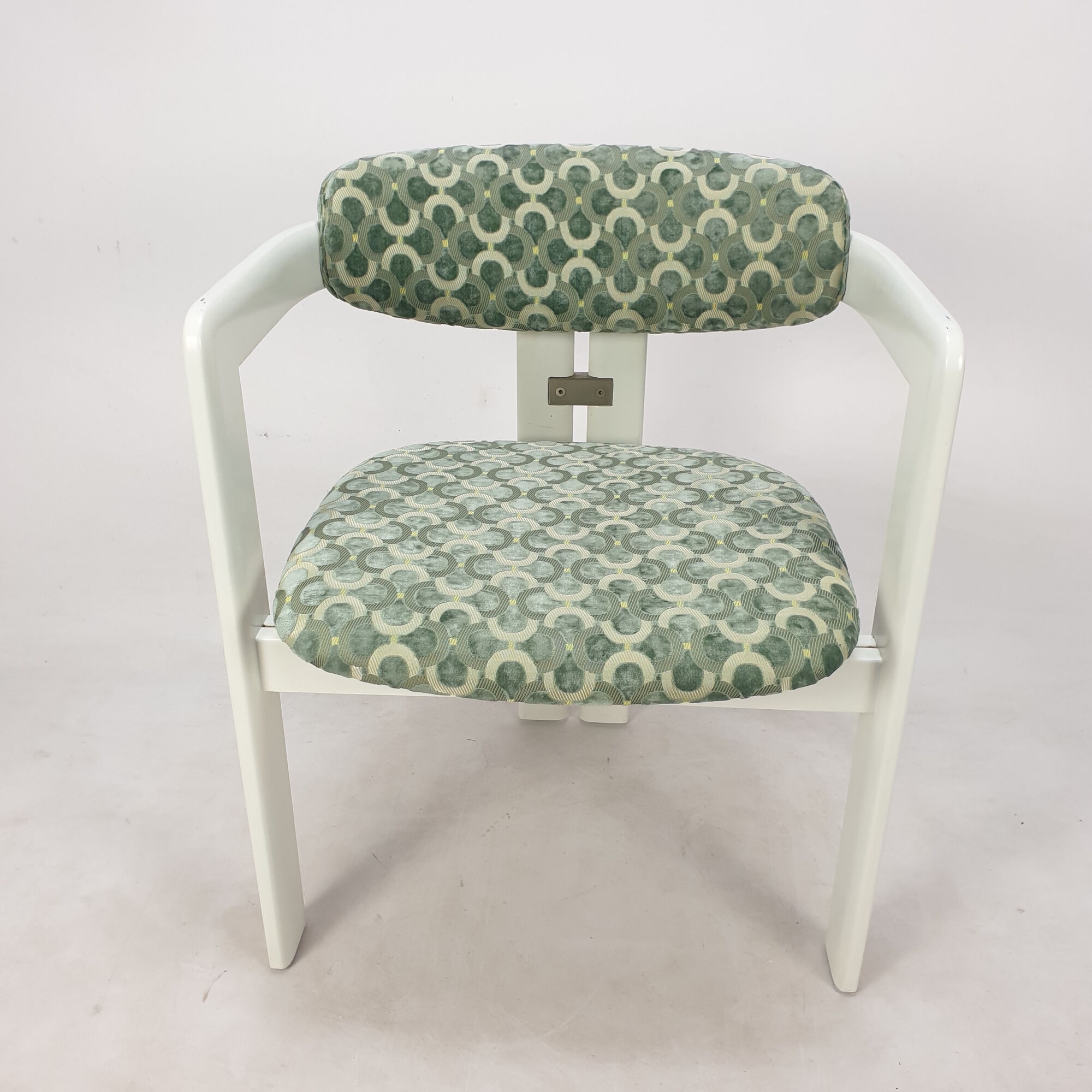 Augusto Savini for Pozzi Set of Four 'Pamplona' Chairs, Italy 1970's