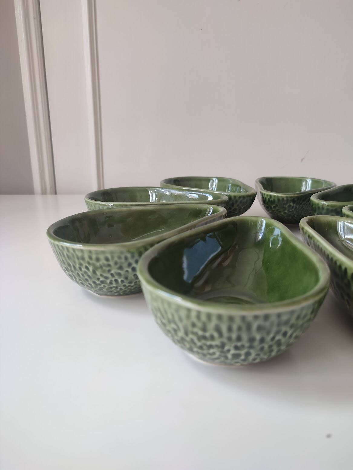 Lot coupelles barbotine avocat