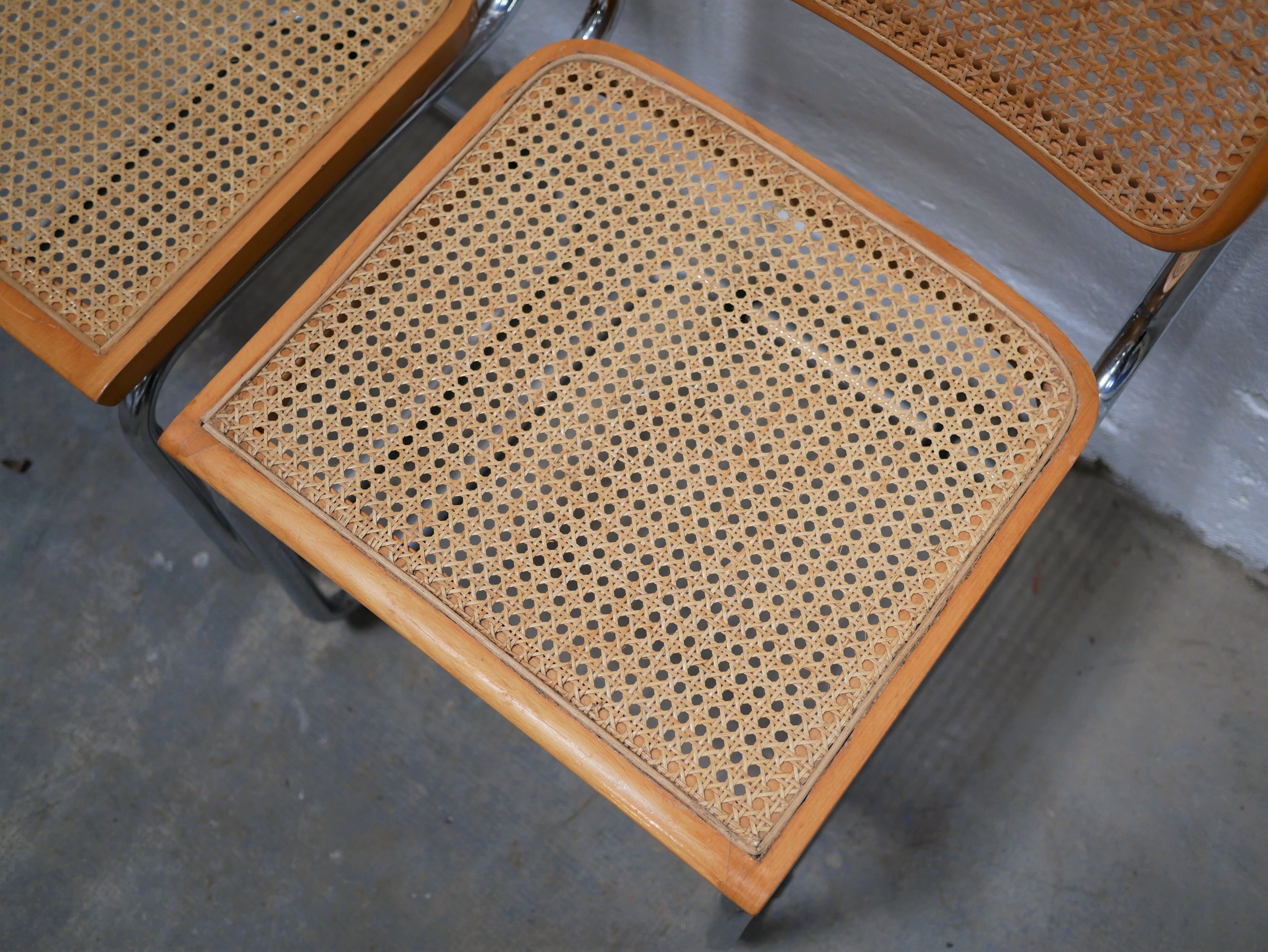 Chair B32 by Marcel Breuer, Made in Italy