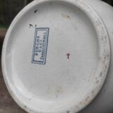 Set of pitcher and bowl U&C Sarreguemines Burgos