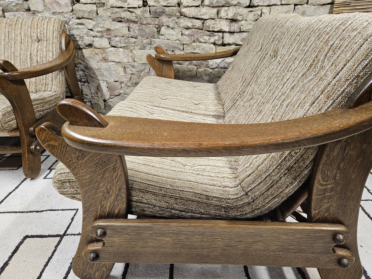 Vintage 1970s Brutalist Ensemble