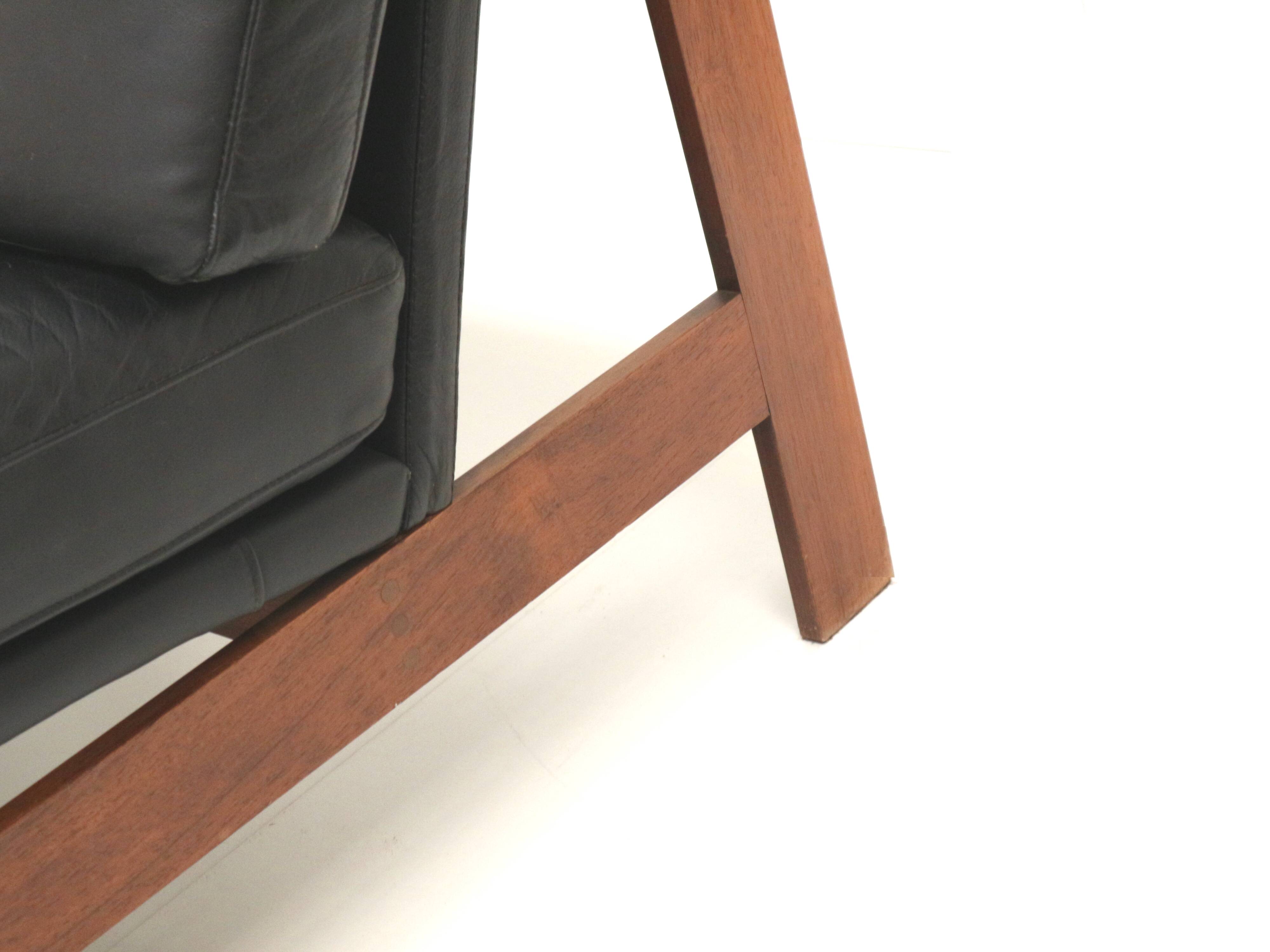 2x Moduline armchairs designed by Ole Gjerløv Knudsen & Torben Lind for Cad