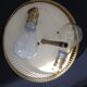 Glass and brass ceiling lamp