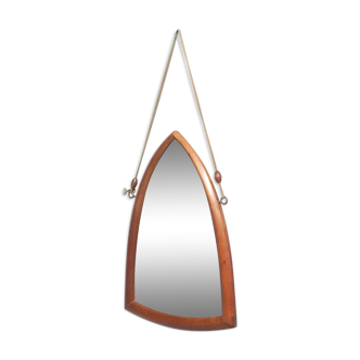 Art Deco triangle mirror