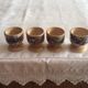 Wooden egg cups