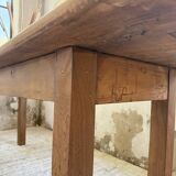 Walnut farmhouse table 2.10m from the 50s