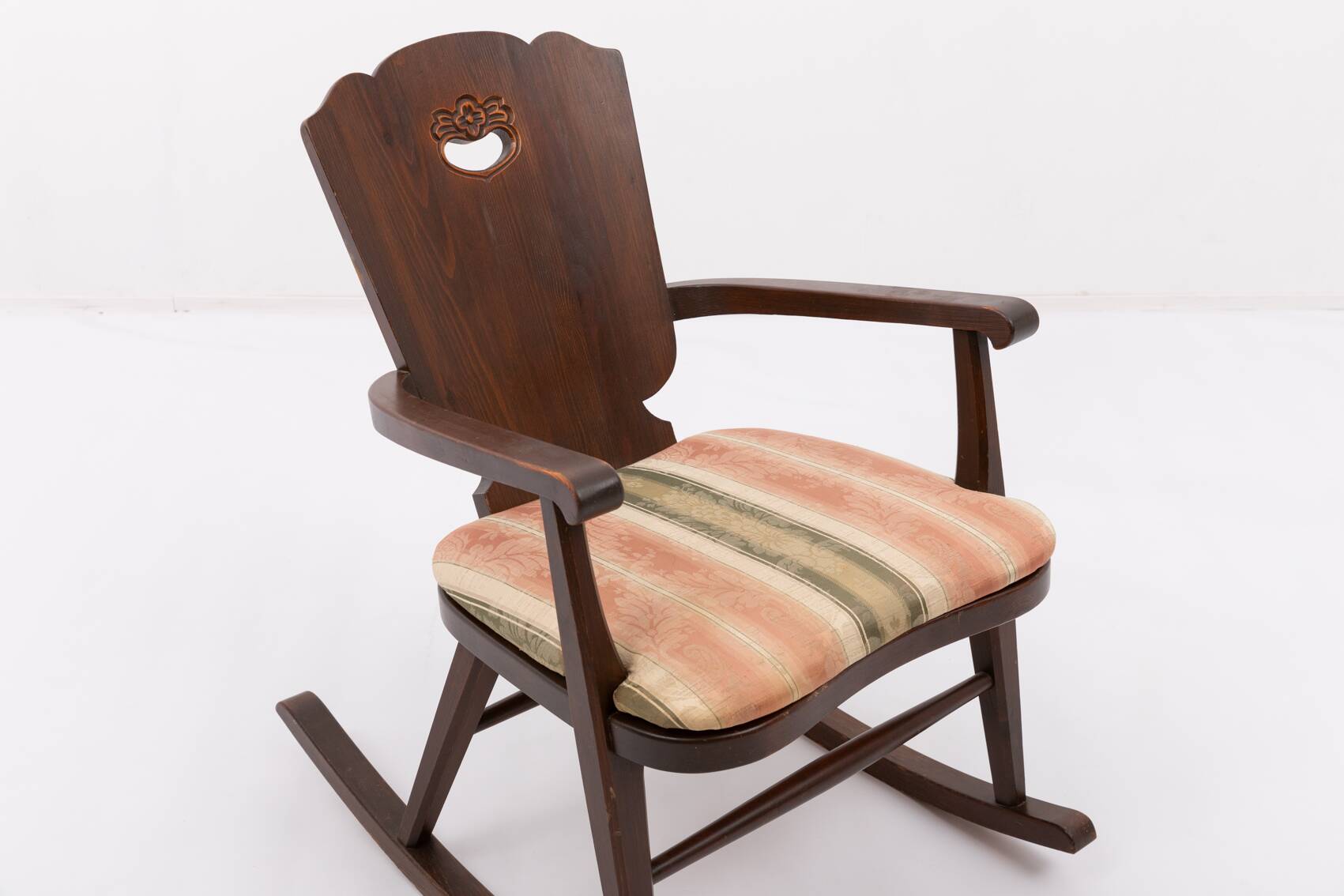 Rocking-chair scandinave Mid-Century