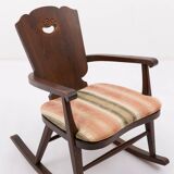 Mid-Century Scandinavian rocking chair