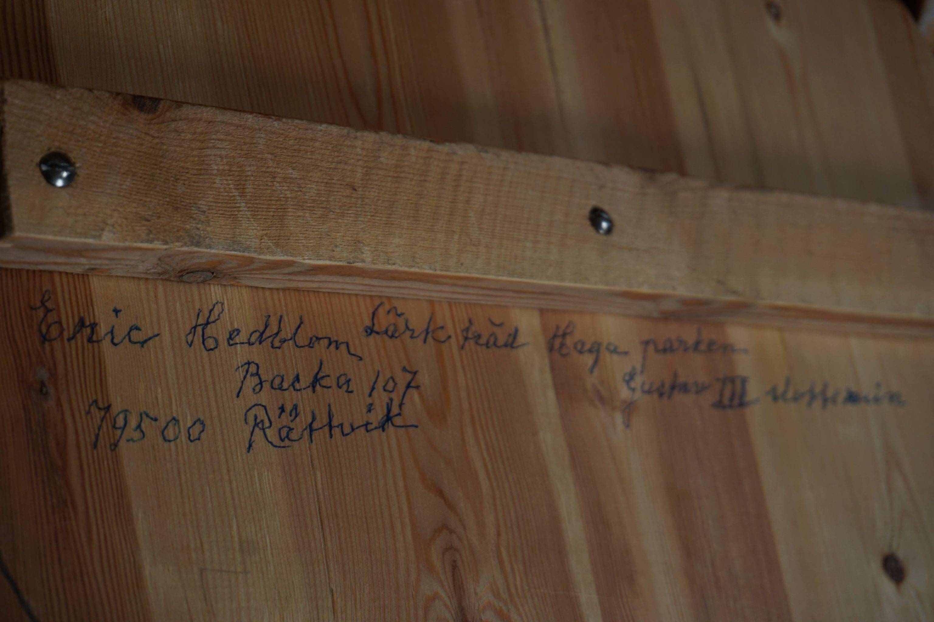 Swedish brutalist mid-century sculptural chair in solid pine.