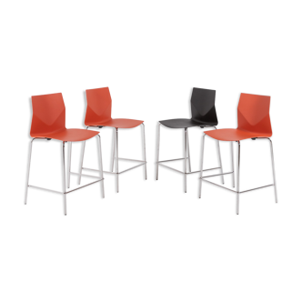 Set de 4 tabourets design par Strand+Hvass