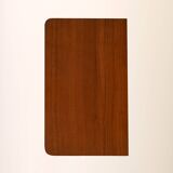 Vintage teak and metal hanging nightstand