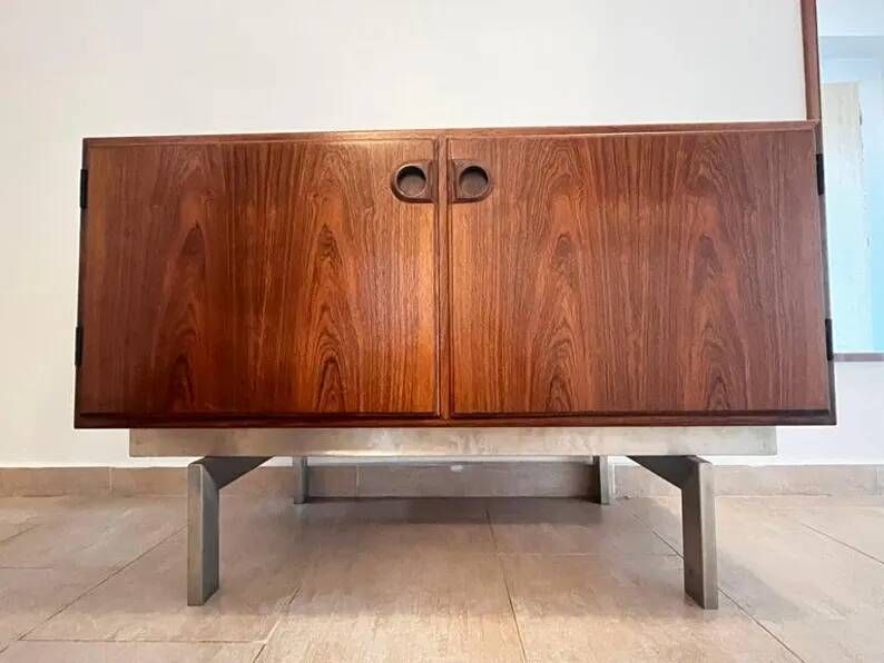 1960s Mid century rosewood Sideboard - Denmark / marked by manufacturer