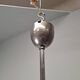 1960s Napako Mid-Century Modern Czech Four-Arm Glass Wood Chrome Chandelier