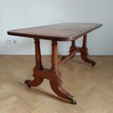 Mahogany English coffee table