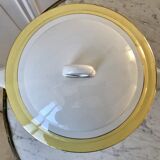 Tureen Moulin des Loups 60s yellow pastel chick