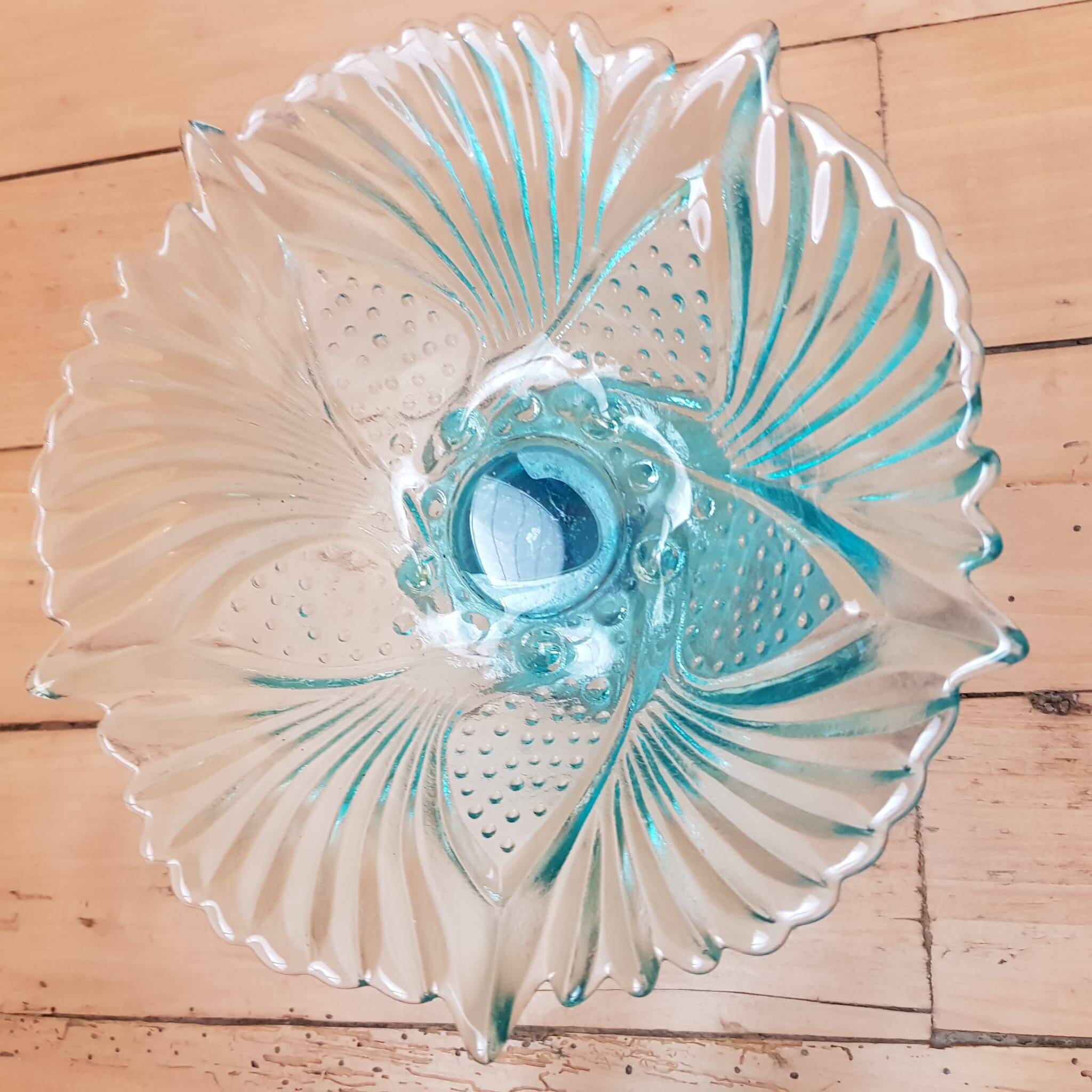 pair of vintage 70s fruit bowls