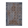 Tapis en laine bleu doré