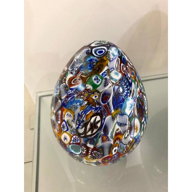 Murano glass venetian multicolored millefiori murrine table lamp, lot of 2 or a pair of chandeliers