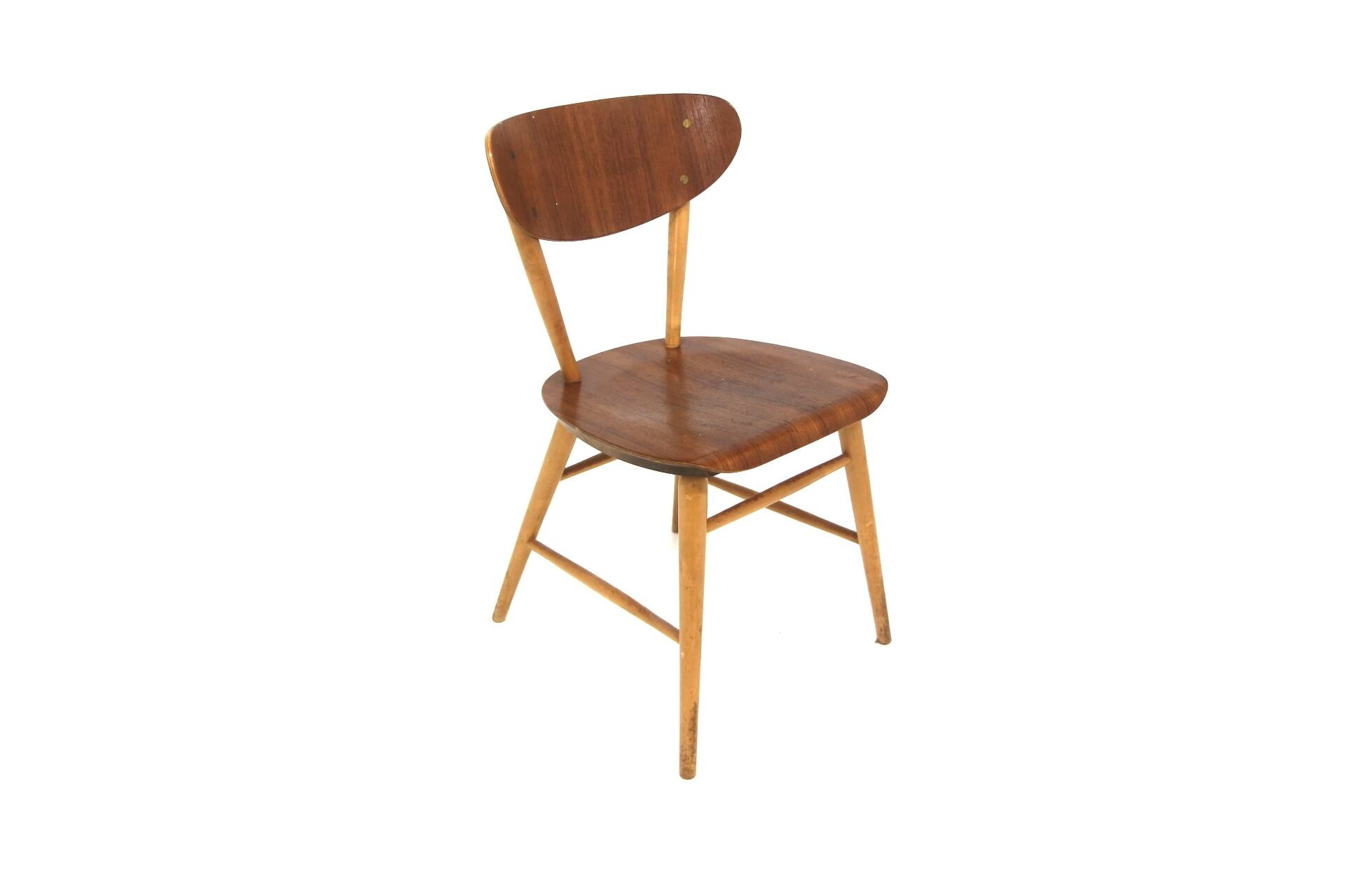 Chaise scandinave en teck, Suède, 1960