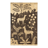 Painted canvas, Deer, Contemporary work