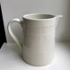 broc / pitcher Digoin Sarreguemines with striped embossed 30s-40s