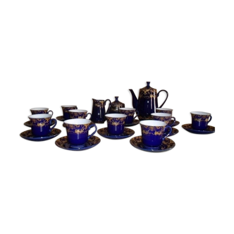 Service à thé et café en porcelaine, 27 pièces