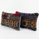 Set of 2 vintage Turkish cushion covers 38x58 cm