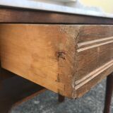 Louis Philippe marble toilet table