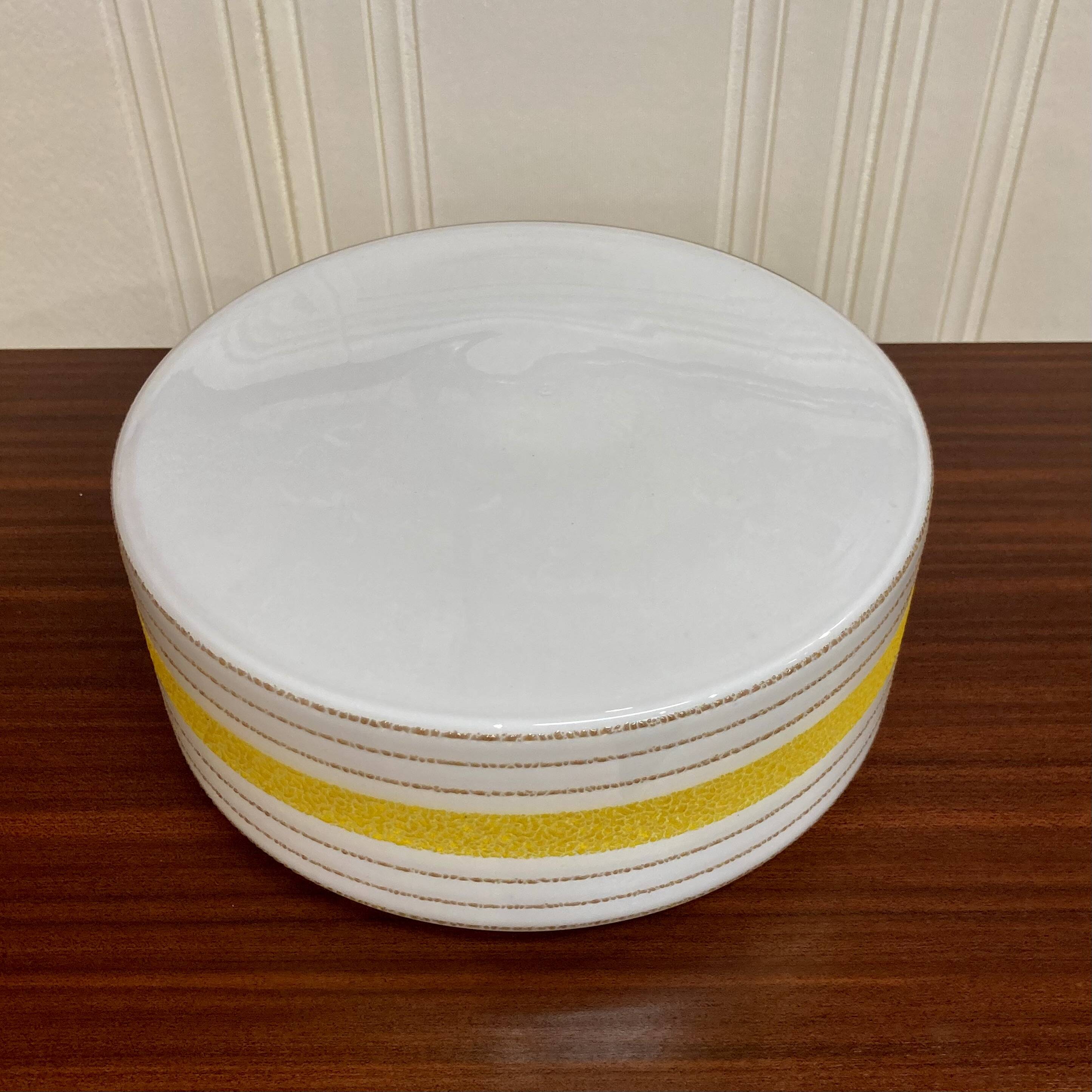 Large glass wall light Scandinavian design 1950.