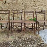 Set of 6 bistro chairs