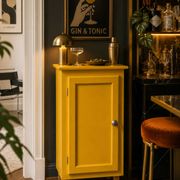 Buffet parisien art déco ocre jaune