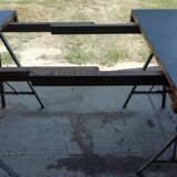 Art Deco dining room extension table