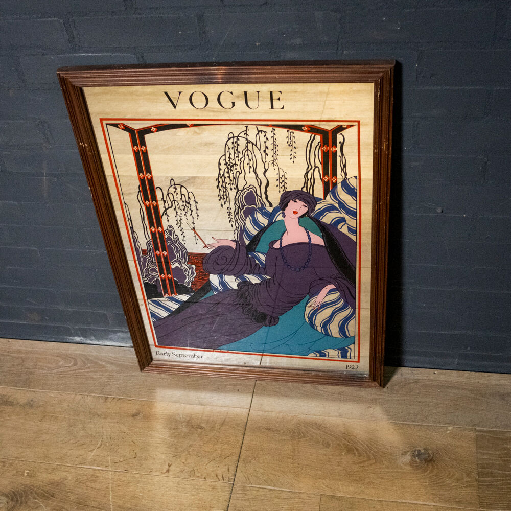 Art Deco Vogue advertising mirrors