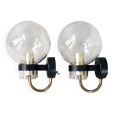 Pair of vintage Limburg wall lamps 1960