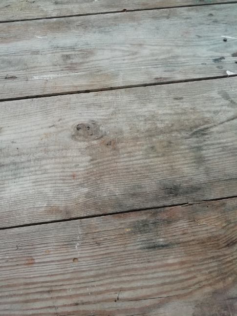 Old farm or workshop table