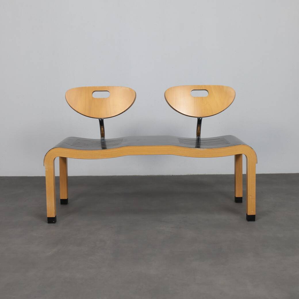 Bench Moment by Ruud-Jan Kokke for Kembo, Dutch postmodern design, 1990s