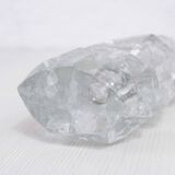 Soliflore "glaçon" en verre années 70
