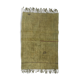 5x7 Army Green Contemporary Vintage Rug, 143x220Cm