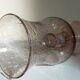 Vintage Biot blown glass tealight holder