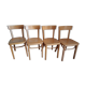 4 bistrot chairs