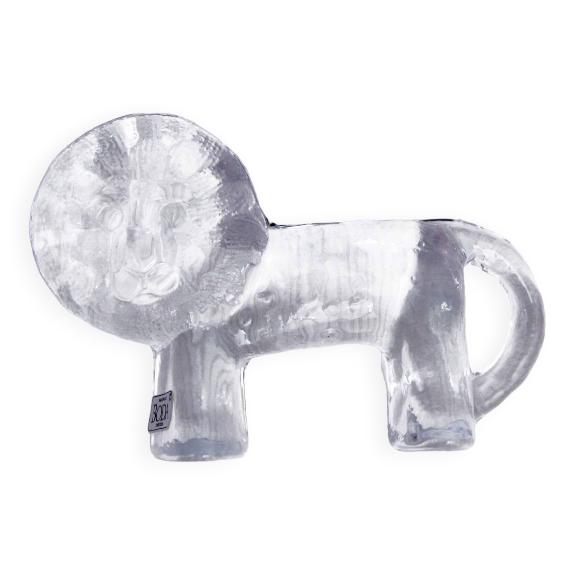 Kosta Boda Lion Paperweight