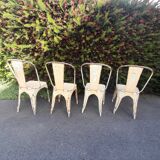Lot 4 chairs A by Tolix