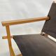 Vintage Safari Chair 1980s Hyllinge Møbler Denmark